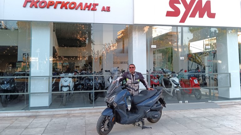 SYM MIDDLE EAST – Μια ταξιδιωτική “περιπέτεια” με SYM JOYRIDE 300